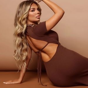 FASHIO NOVA!!! NWT!!! Reign Sweater Maxi Dress